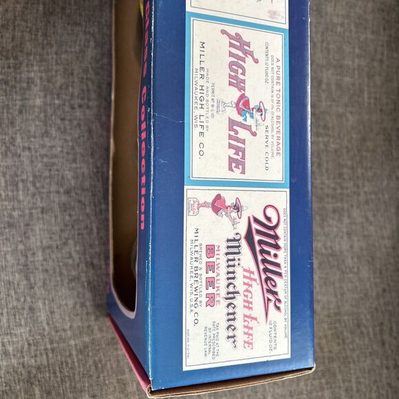 SET of 4 Miller High Life Beer Pint RETRO Glasses NEW! - Picture 5 of 6